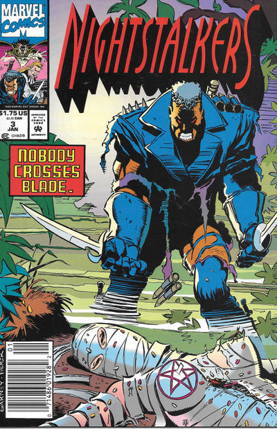 Cover for Nightstalkers (Marvel, 1992 series) #3 [Newsstand]