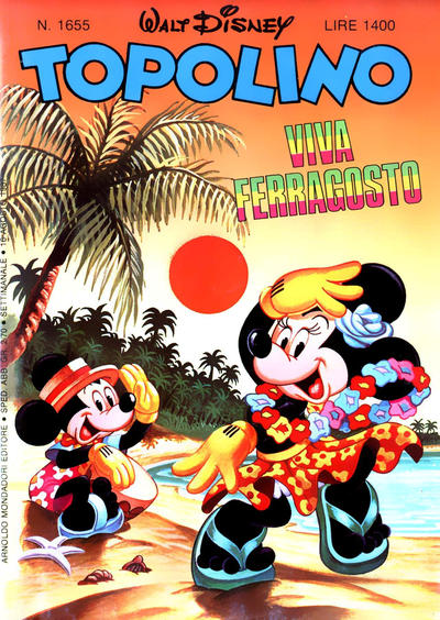 Cover for Topolino (Mondadori, 1949 series) #1655