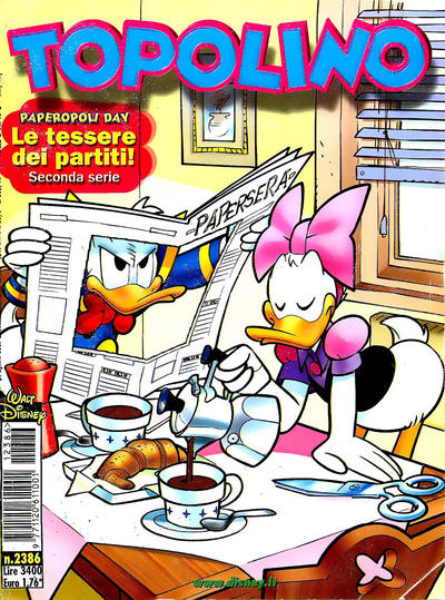 Cover for Topolino (Disney Italia, 1988 series) #2386
