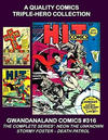 Cover for Gwandanaland Comics (Gwandanaland Comics, 2016 series) #316 - A Quality Comics Triple-Hero Collection