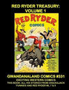 Cover for Gwandanaland Comics (Gwandanaland Comics, 2016 series) #331 - Red Ryder Treasury: Volume 1