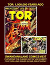 Cover for Gwandanaland Comics (Gwandanaland Comics, 2016 series) #337 - Tor: 1,000,000 Years Ago