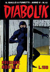 Cover for Diabolik (Astorina, 1962 series) #v5#13 [63] - Prigione mortale