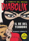 Cover for Diabolik Swiisss (Astorina, 1994 series) #1 - Il Re del terrore