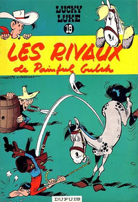 Cover Thumbnail for Lucky Luke (Dupuis, 1949 series) #19 - Les rivaux de Painful Gulch