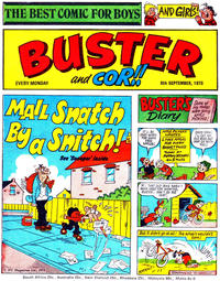 Cover Thumbnail for Buster (IPC, 1960 series) #6 September 1975 [773]