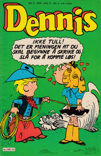 Cover Thumbnail for Dennis (Semic, 1977 series) #3/1979