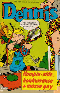 Cover Thumbnail for Dennis (Semic, 1977 series) #5/1979