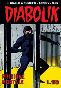 Cover Thumbnail for Diabolik (Astorina, 1962 series) #v5#13 [63] - Prigione mortale