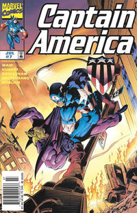 Cover Thumbnail for Captain America (Marvel, 1998 series) #7 [Newsstand]