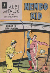 Cover Thumbnail for Albi del Falco (Mondadori, 1954 series) #345