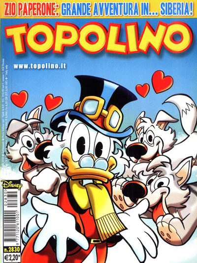 Cover for Topolino (Disney Italia, 1988 series) #2830