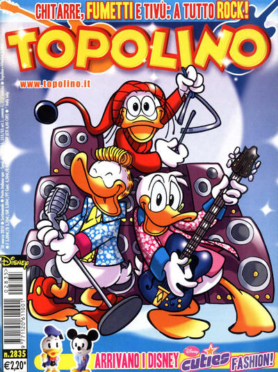 Cover for Topolino (Disney Italia, 1988 series) #2835