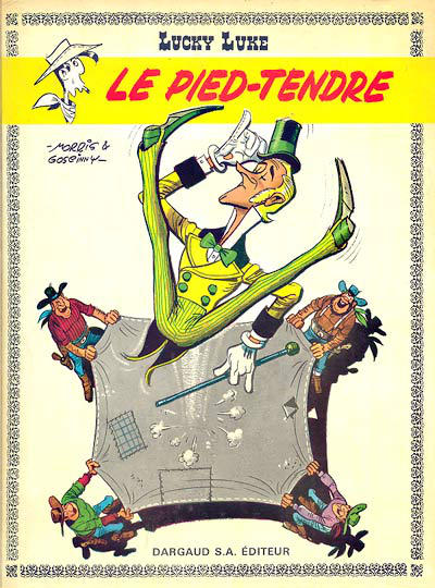 Cover for Lucky Luke (Dargaud, 1968 series) #33 - Le Pied-Tendre