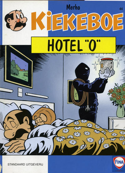 Cover for Kiekeboe (Standaard Uitgeverij, 1990 series) #44 - Hotel "O" [Fina reclame-uitgave]