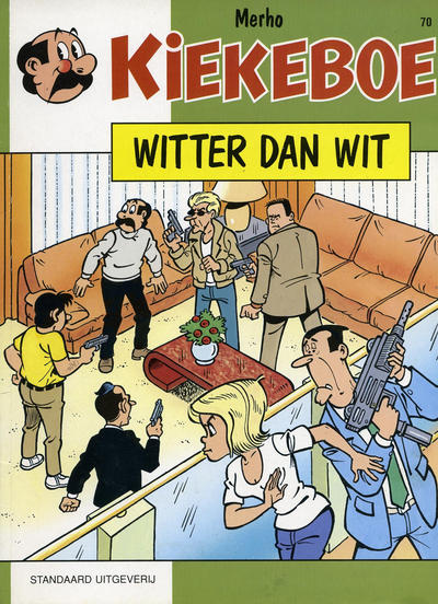 Cover for Kiekeboe (Standaard Uitgeverij, 1990 series) #70 - Witter dan wit