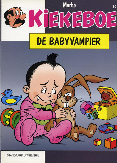 Cover for Kiekeboe (Standaard Uitgeverij, 1990 series) #80 - De babyvampier