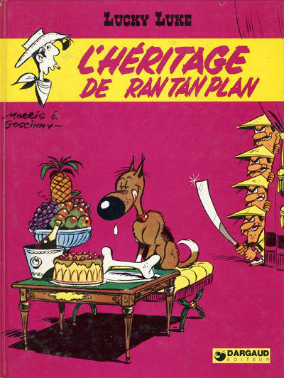 Cover for Lucky Luke (Dargaud, 1968 series) #41 - L'héritage de Rantanplan