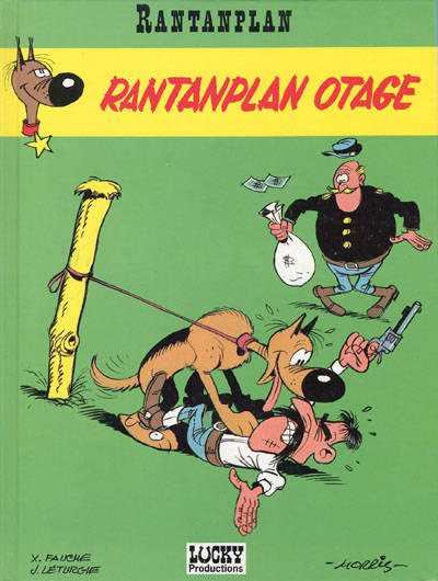 Cover for Rantanplan (Lucky Comics, 1989 series) #3 - Rantanplan otage