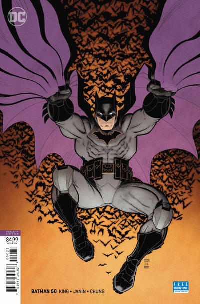 Cover for Batman (DC, 2016 series) #50 [Arthur Adams Variant Cover]