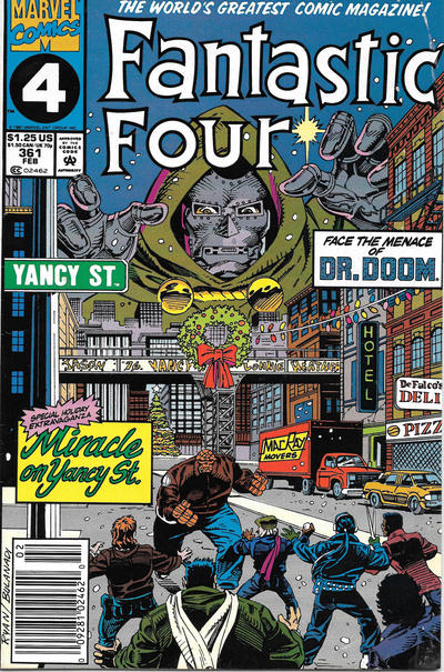 Cover for Fantastic Four (Marvel, 1961 series) #361 [Newsstand]