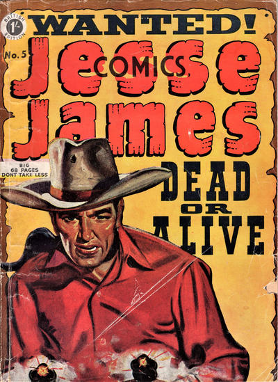 Cover for Jesse James Comics (Thorpe & Porter, 1952 series) #5