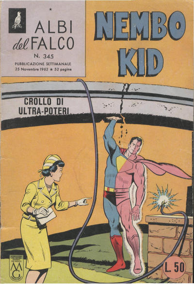 Cover for Albi del Falco (Mondadori, 1954 series) #345