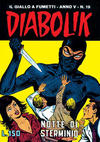 Cover for Diabolik (Astorina, 1962 series) #v5#19 [69] - Notte di sterminio