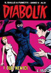 Cover for Diabolik (Astorina, 1962 series) #v5#21 [71] - I due nemici