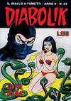 Cover for Diabolik (Astorina, 1962 series) #v5#23 [73] - I sette cobra