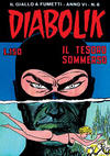 Cover for Diabolik (Astorina, 1962 series) #v6#6 [82] - Il tesoro sommerso