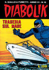 Cover for Diabolik (Astorina, 1962 series) #v6#16 [92] - Tragedia sul mare