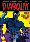 Cover for Diabolik (Astorina, 1962 series) #v6#19 [95] - Solo contro tutti