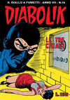 Cover for Diabolik (Astorina, 1962 series) #v7#14