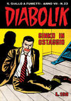 Cover for Diabolik (Astorina, 1962 series) #v7#23