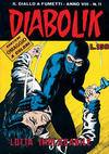 Cover for Diabolik (Astorina, 1962 series) #v8#11