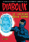 Cover for Diabolik (Astorina, 1962 series) #v8#13