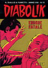 Cover for Diabolik (Astorina, 1962 series) #v8#15