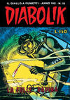Cover for Diabolik (Astorina, 1962 series) #v8#18