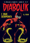 Cover for Diabolik (Astorina, 1962 series) #v9#2
