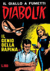 Cover for Diabolik (Astorina, 1962 series) #v4#8 [32] - Il genio della rapina