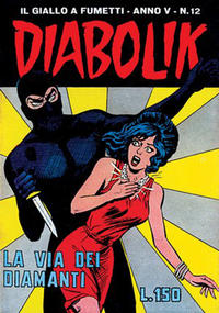 Cover Thumbnail for Diabolik (Astorina, 1962 series) #v5#12 [62] - La via dei diamanti