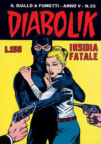 Cover Thumbnail for Diabolik (Astorina, 1962 series) #v5#25 [75] - Insidia fatale