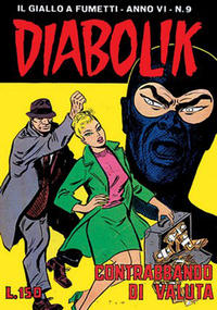 Cover Thumbnail for Diabolik (Astorina, 1962 series) #v6#9 [85] - Contrabbando di valuta