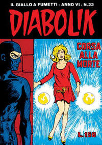 Cover Thumbnail for Diabolik (Astorina, 1962 series) #v6#22 [98] - Corsa alla morte