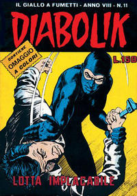 Cover Thumbnail for Diabolik (Astorina, 1962 series) #v8#11