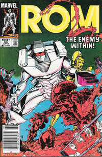 Cover Thumbnail for Rom (Marvel, 1979 series) #55 [Newsstand]
