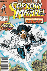 Cover Thumbnail for Captain Marvel (Marvel, 1989 series) #1 [Newsstand]