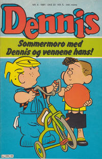 Cover Thumbnail for Dennis (Semic, 1977 series) #6/1981