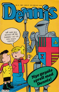 Cover Thumbnail for Dennis (Semic, 1977 series) #9/1981